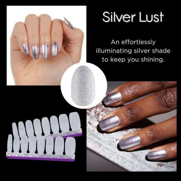 Color Street Other - Silver Lust Color Street Dry Nail Polish